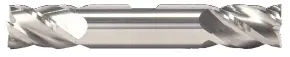 5/32" End Mill Double End Square. W/Weldon Flats. Flute Length 7/16" Oal 3-1/8" - 2 Flutes - Uncoated 1
