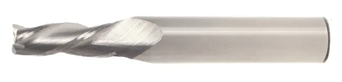 5/32" End Mill Single End Square. Tapered Mill. Shank Od 3/8" - Loc 1-3/4" Oal 3-1/2" - 3 Flutes Ticn Coated 1