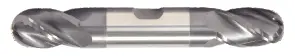 5/8" End Mill Double End Ball. W/Weldon Flats. Flute Length 1-1/4" Oal 6" - 4 Flutes - Altin Coated 1