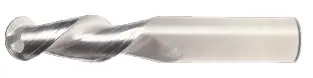 5/8" Spoon Cutter - Center Cut. Single End With 45 Degree Helix. Shank Od 5/8" - Loc 1-5/8" - Oal 3-1/2" - 2 Flutes For Aluminum & Non-Ferrous Machining. Uncoated 1
