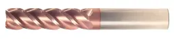 7/16" End Mill Single End Square. Long Length. Flute Length 2" Oal 4" - 2 Flutes Ticn Coated 1