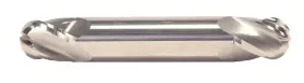 9/32" End Mill Double End Ball. Stub Length. Flute Length 1/2" Oal 2-1/2" - 4 Flutes Uncoated 1