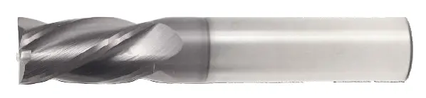9/32" End Mill Single End Square. Flute Length 7/8" - Oal 2-1/2" - 4 Flutes Altin Coat 1