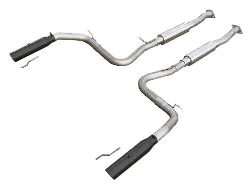 99-04 Mustang Cobra Irs 2.5" Cat Back System Black 1