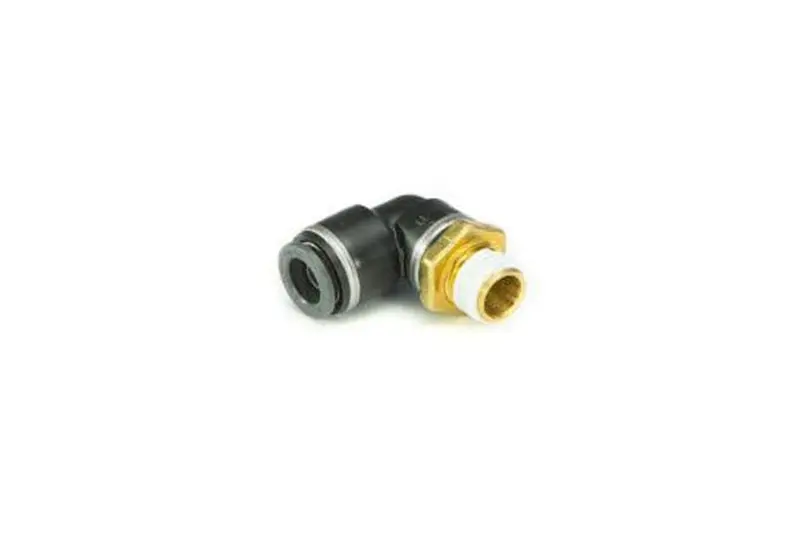 Accuair Suspension 90Deg Swivel Elbow (3/8In Dot/Ptc - 1/4In Npt) 1