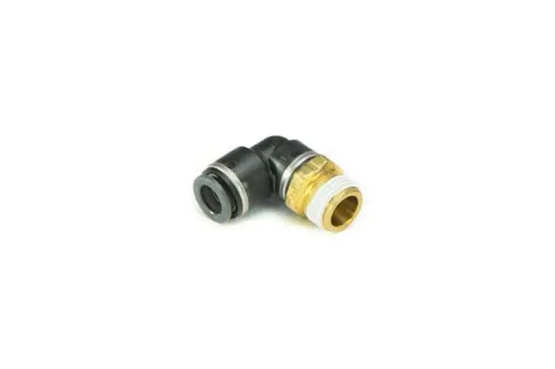 Accuair Suspension 90Deg Swivel Elbow (3/8In Dot/Ptc - 3/8In Npt) 1
