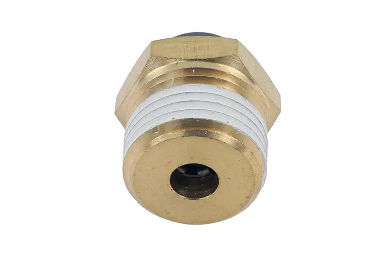 Accuair Suspension Straight Fitting (3/8In Dot/Ptc - 1/2In Npt) 1