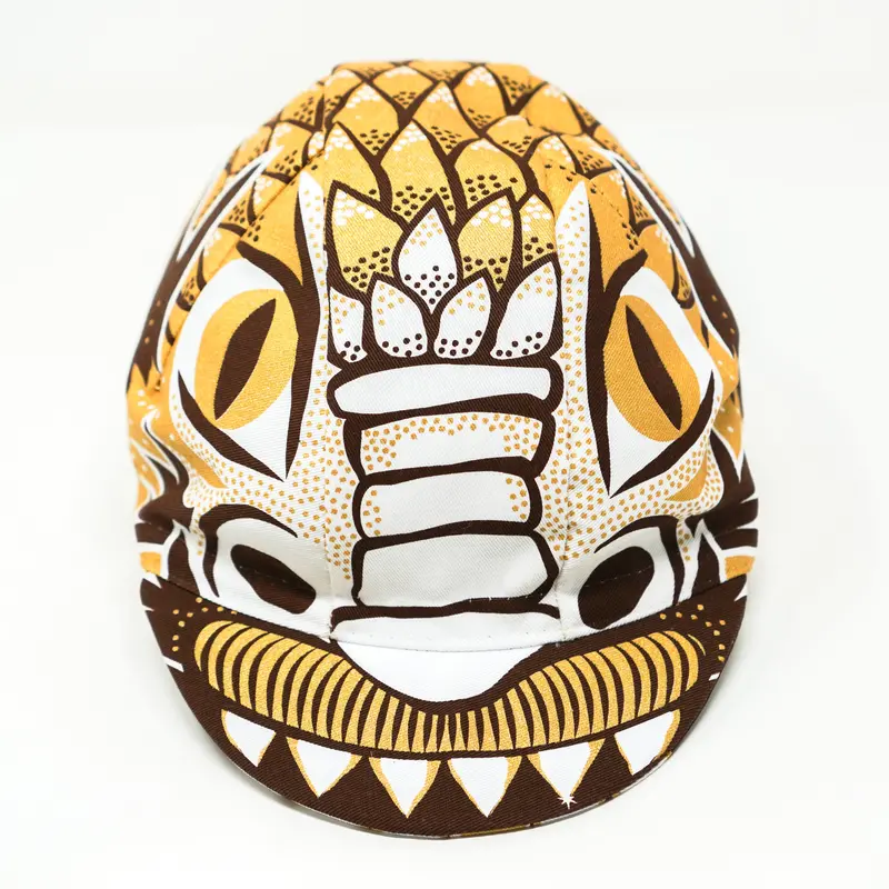 Adam Bell's Works Cycling Cap - Golden Shuppi 1