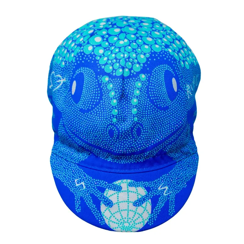 Adam Bell's Works Cycling Cap - Sim Frog 1