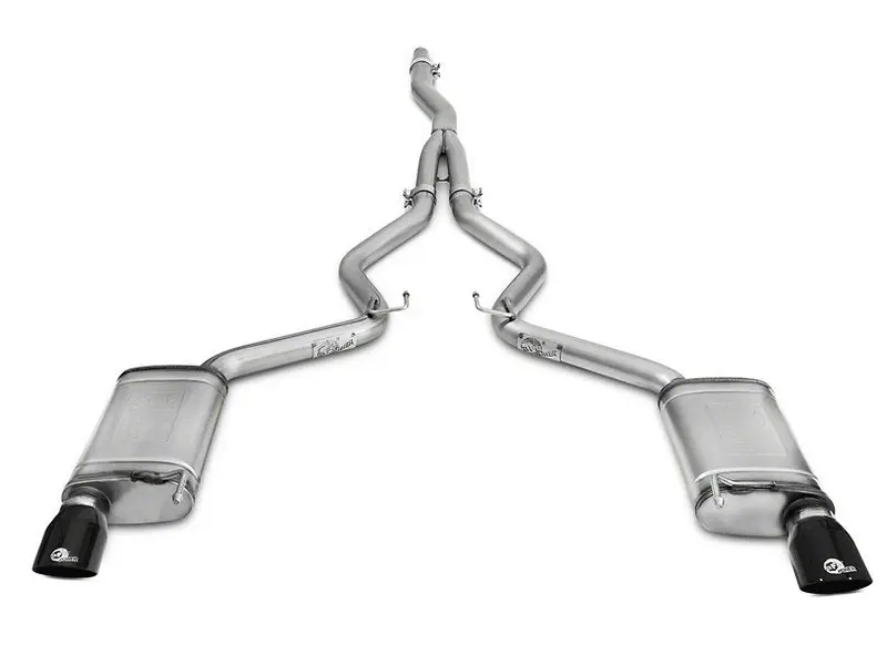 Afe Mach Force-Xp 3 In. Cat-Back Exhaust - Black Tips 1