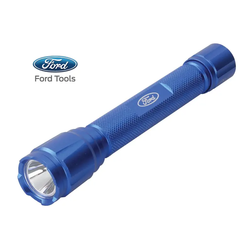 Aluminum Led Flashlight, 160 Lumens, Aa Battery Operated 1