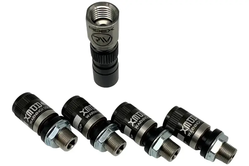 Apex R.I.V. Standard Length Rapid Inflate Valve - Set Of 5 1