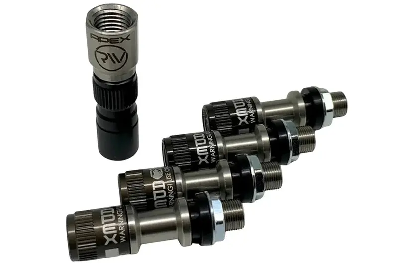 Apex R.I.V. Xl Length Rapid Inflate Valve - Set Of 4 1