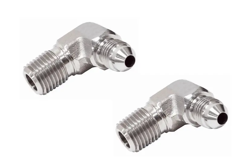 Arb 90 Deg Elbow Fitting, Jic4 Male 1/4In Npt - 2Pk | 0740110 1