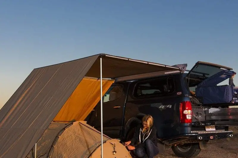 Arb Touring Windbreak, Front 2000Mm, 6.5Ft Extension For Arb Awnings, Easy Set Up 1