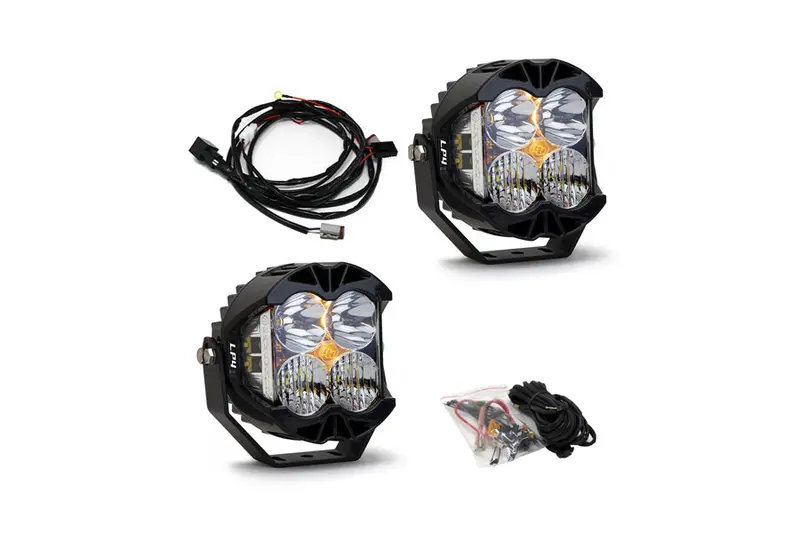 Baja Designs Lp4 Pro Led, Pair Clear Lens Driving/Combo 1