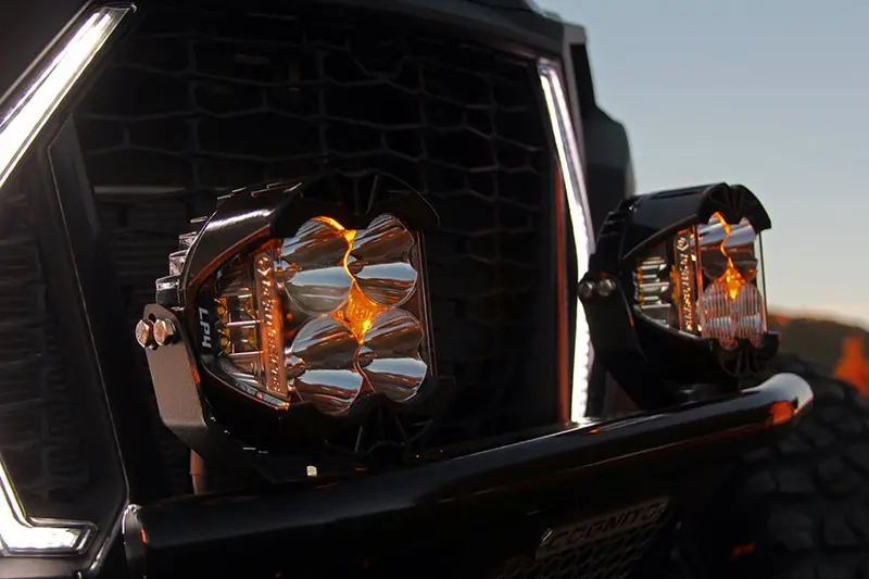 Baja Designs Lp4 Pro Led, Single Clear Lens Driving/Combo 1