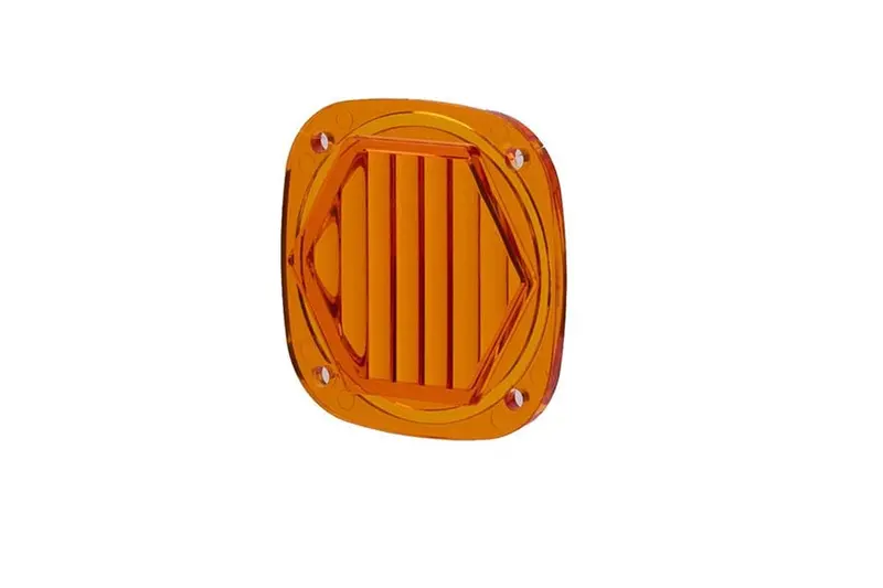 Baja Designs S1 Light Pod Lens Kit, Wide Cornering - Factory Amber 1