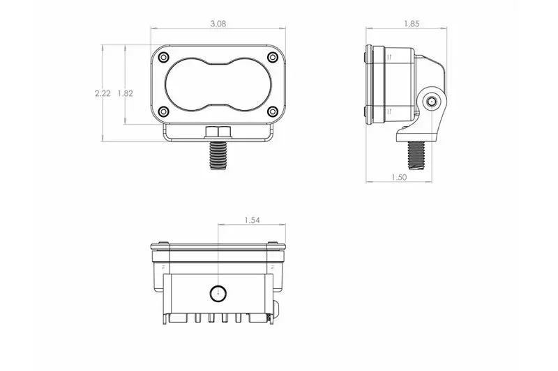 Baja Designs S2 Pro Led Lights, Work/Scene 2