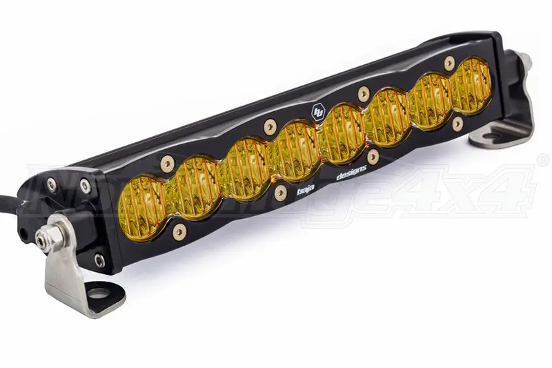 Baja Designs S8 10In Wide Pattern Led Light Bar  - Amber 1