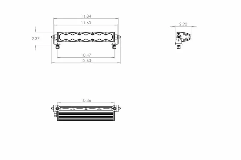 Baja Designs S8 50In Combo Light Bar - Amber 2