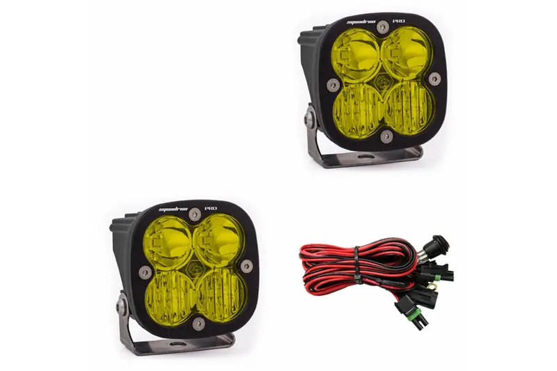 Baja Designs Squadron Pro Light Pair - Driving/Combo - Amber 1