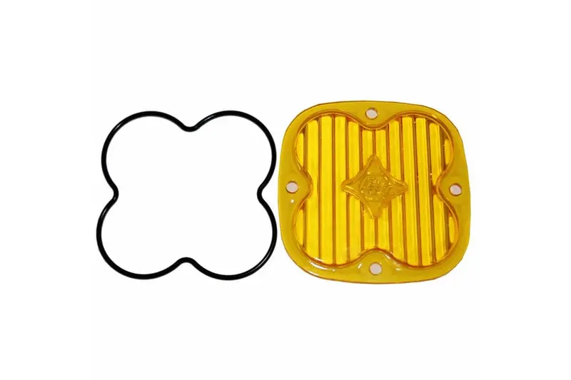 Baja Designs Squadron (Pro & Sport) Wide Cornering Lens Cover - Amber 1