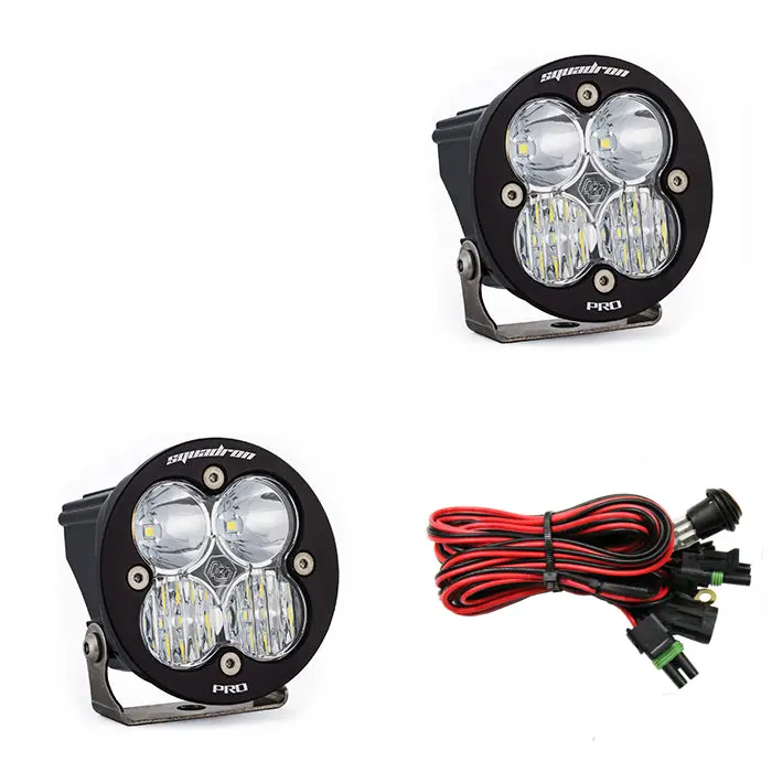 Baja Designs Squadron-R Pro Driving/Combo Led Lights - Pair - White 1