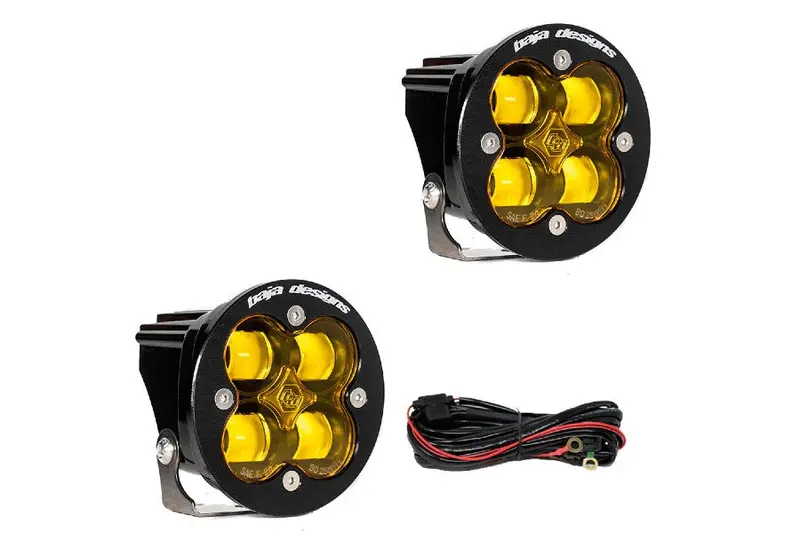 Baja Designs Squadron-R Sae Led Fog Light, Amber Pair 1