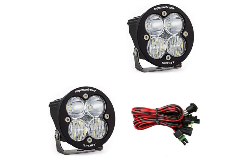 Baja Designs Squadron-R Sport Driving/Combo Led Lights - Pair - White 1