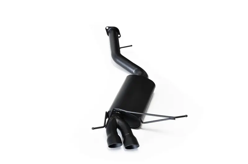 Berk Technology Bmw 135I Axle-Back Street Performance Exhaust With Satin Black Ceramic Coating 1