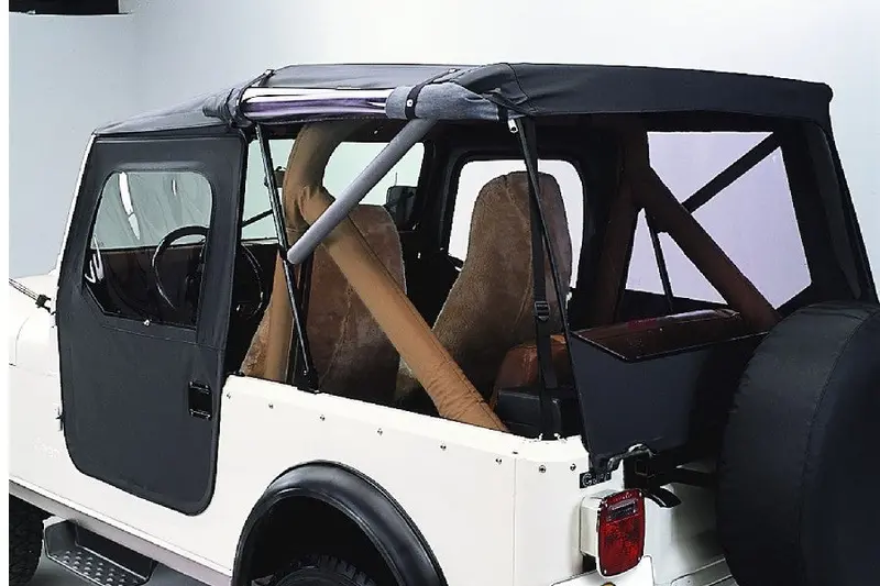 Bestop Tigertop Soft Top - Black Crush - Cj7 1