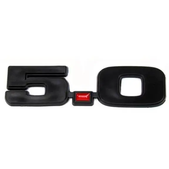 Black 5.0L Emblem Set (Ford Licensed) 1