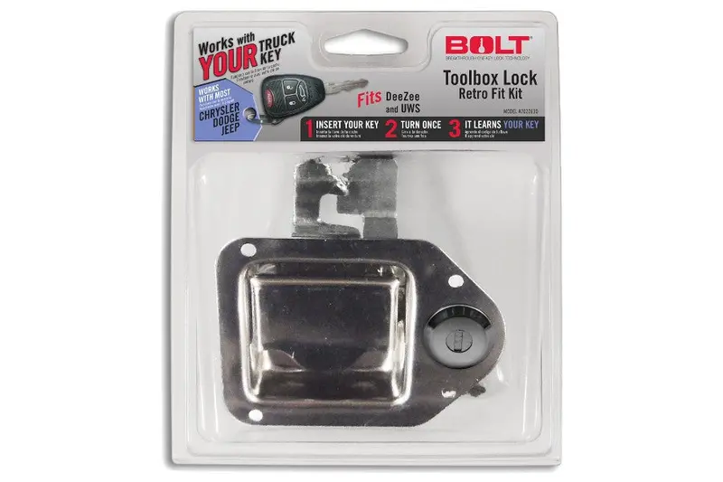 Bolt Toolbox Locking Latch, Retro-Fit 1