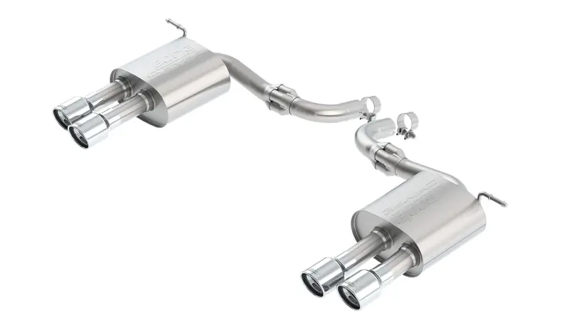 Borla Fusion Sport S-Type Quad-Tip Axle-Back Exhaust 2.25" (2017-2019) 1