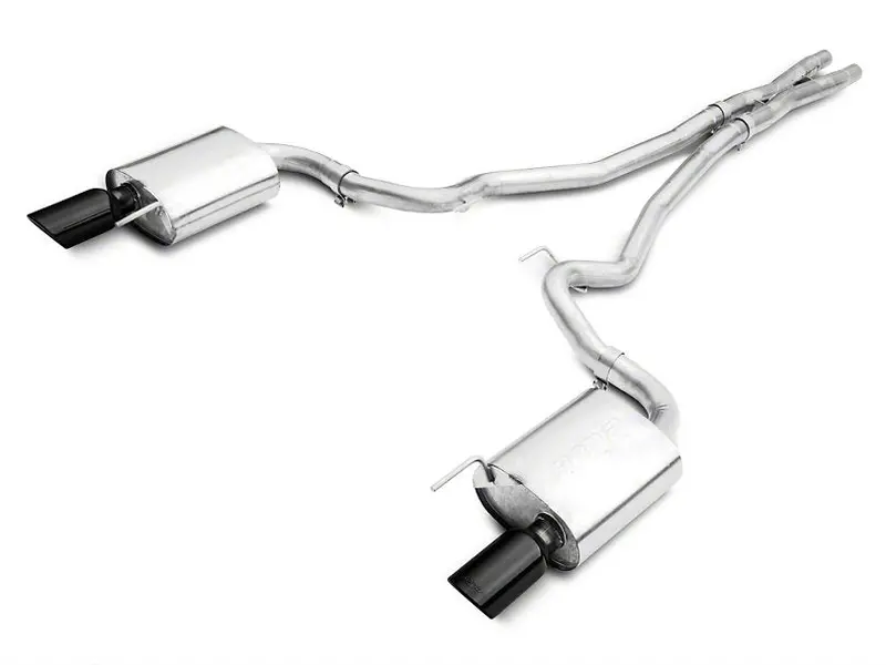 Borla Stinger S-Type 2.5In. Cat-Back Exhaust - Black Tips 1