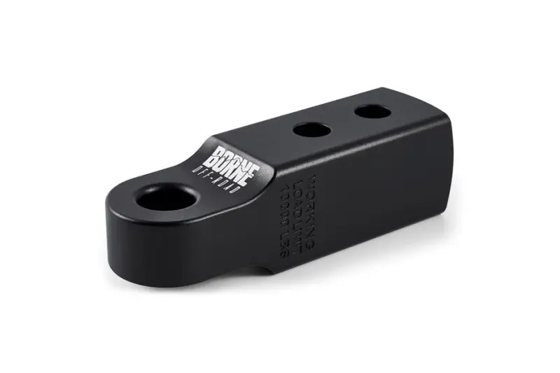 Borne Off Road 2-Inch Hitch Receiver Shackle Mount, Black 1