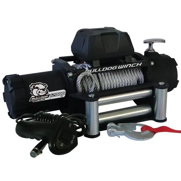 Bulldog Winch 12,000Lb Winch W/ Wire Rope 1
