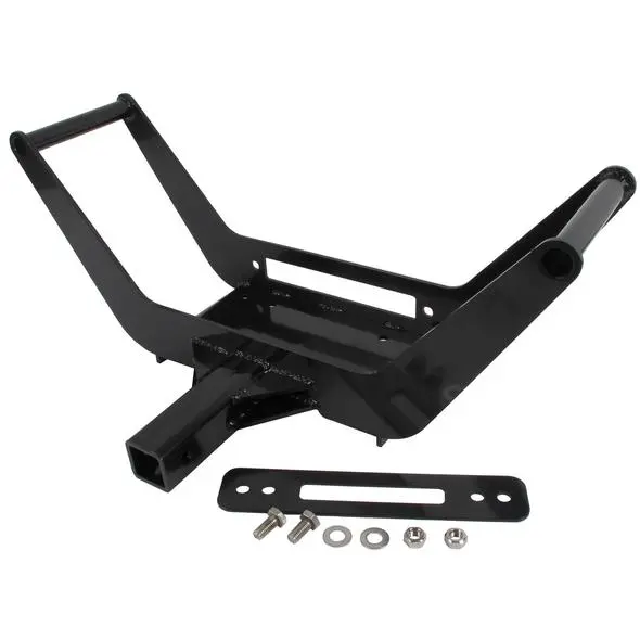 Bulldog Winch 2X2in Receiver Mount - Fully Welded 1