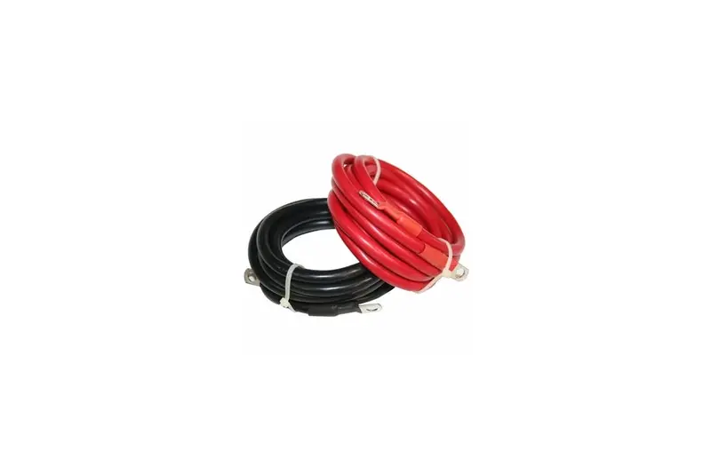 Bulldog Winch 3 Ga 9Ft Power Winch Leads - Power And Ground 1