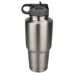 Bulldog Winch 30Oz Tumbler W/ Flip-Up Straw Lid 1