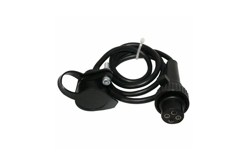 Bulldog Winch 3Ft Plug Extension For Bdw10012 15K Winch - 4-Prong 1