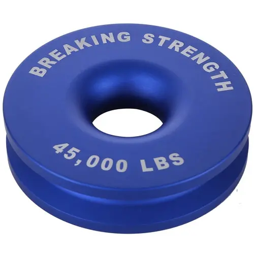 Bulldog Winch 6.25In Recovery Pulley For Synthetic Ropes 1