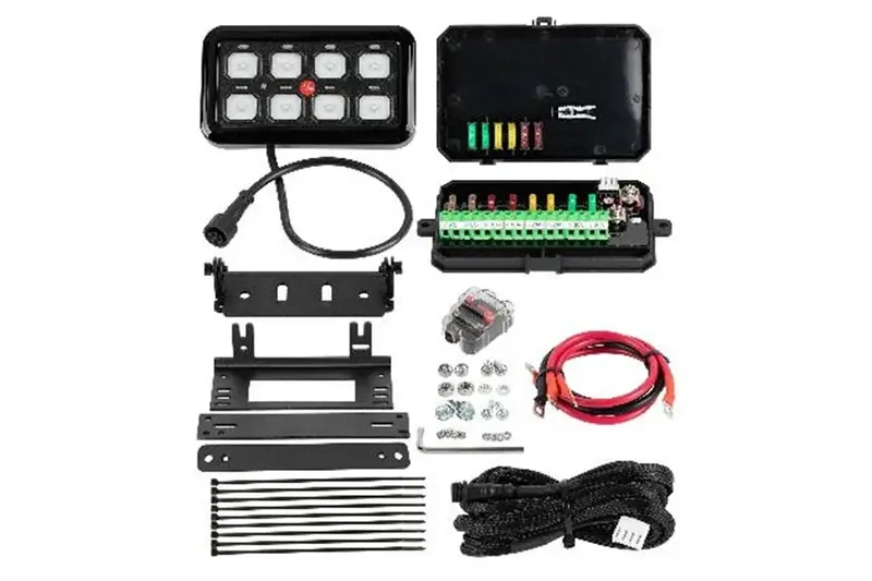 Bulldog Winch 8-Gang Switch Panel System 1