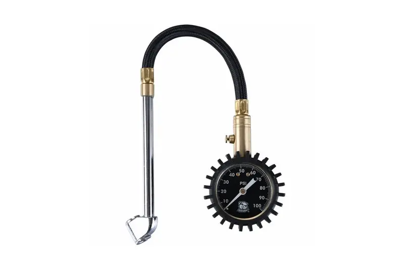 Bulldog Winch Air Pressure Gauge - Analog - 0-100Psi 1
