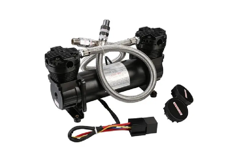 Bulldog Winch Double Cylinder On-Board Compressor - 200Psi 1