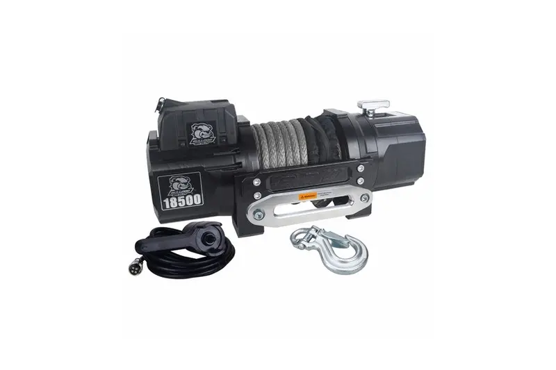 Bulldog Winch Heavy-Duty Winch - 18500Lb/Synthetic Rope 1