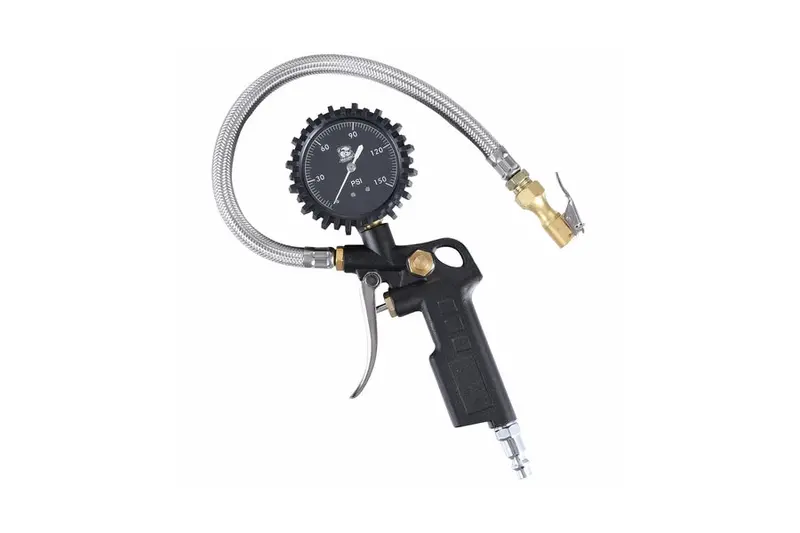 Bulldog Winch Inflator Pistol Grip W/0-150Psi Dial Gauge 1