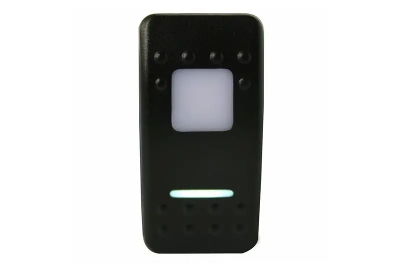 Bulldog Winch Led On/Off Rocker Switch - White 1