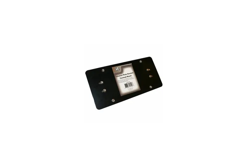 Bulldog Winch License Plate Bracket For Roller Fairleads 1